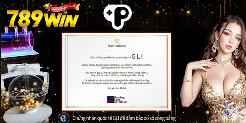 Chứng Nhận GLI của Sảnh Live Casino TP 789-win