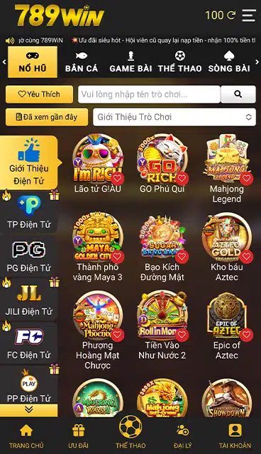 Slot Game Lão Tử Giàu TP nổi bật tại 789-win